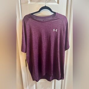 Under Armour Men's Heathered Purple Tee